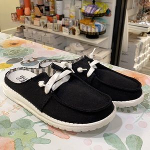 Brand new Gypsy Jazz black slip on loafers